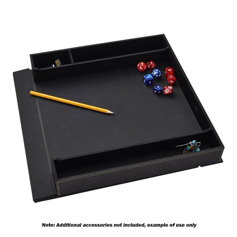 Arcane Tinmen Dragon Shield RPG – Player Companion: Iron Grey - Durable and Sturdy – Dice Tray & Player Storage Box – Tabletop RPG TTRPG – Dungeons and Dragons DND D&D (AT-50011) - Image 4
