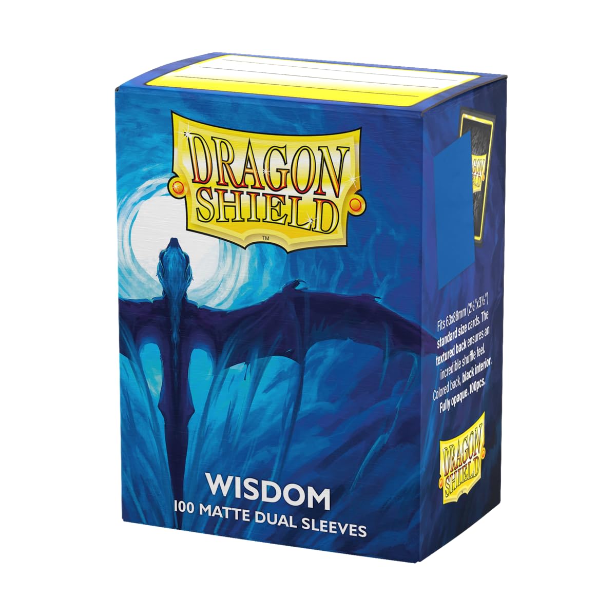 Dragon Shield | Perfect Fit & Wisdom Matte Dual Bundle | Double Sleeve Combo 2X 100 CT - Smooth & Tough Premium TCG Sleeves | Compatible with Pokemon, One Piece & Magic The Gathering - Image 3