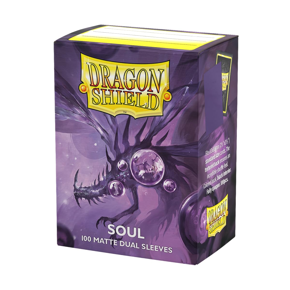 Dragon Shield | Perfect Fit & Soul Matte Dual Bundle | Double Sleeve Combo 2X 100 CT - Smooth & Tough Premium TCG Sleeves | Compatible with Pokemon, One Piece & Magic The Gathering - Image 3