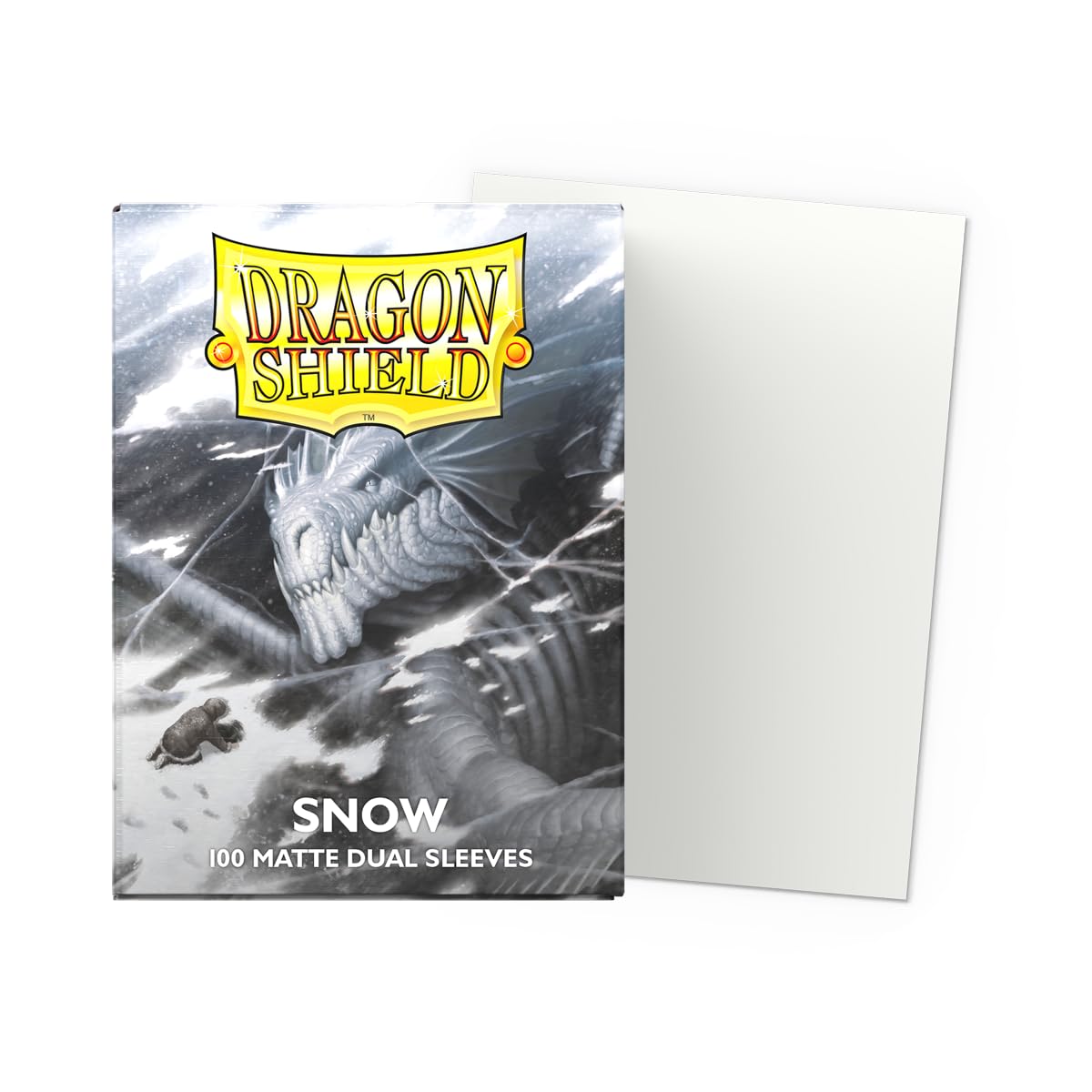 Dragon Shield | Perfect Fit & Snow Matte Dual Bundle | Double Sleeve Combo 2X 100 CT - Smooth & Tough Premium TCG Sleeves | Compatible with Pokemon, Flesh & Blood, One Piece & Magic The Gathering - Image 5