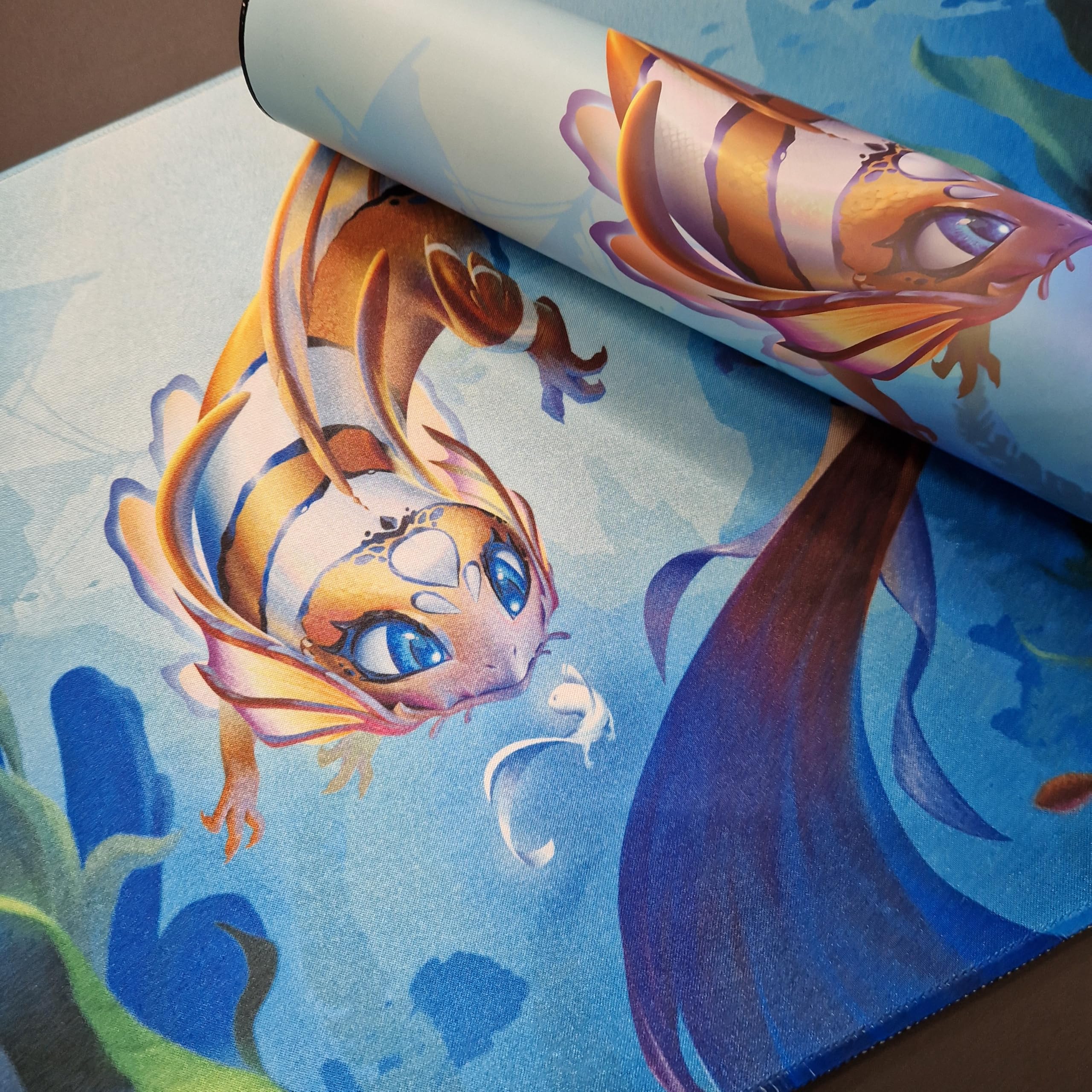 ​Dragon Shield Playmat – Standard Size TCG Playmat with Stitched Edges & Non-Slip Rubber Backing – Included Tube for Transport & Protection | Cinderfin - Image 4