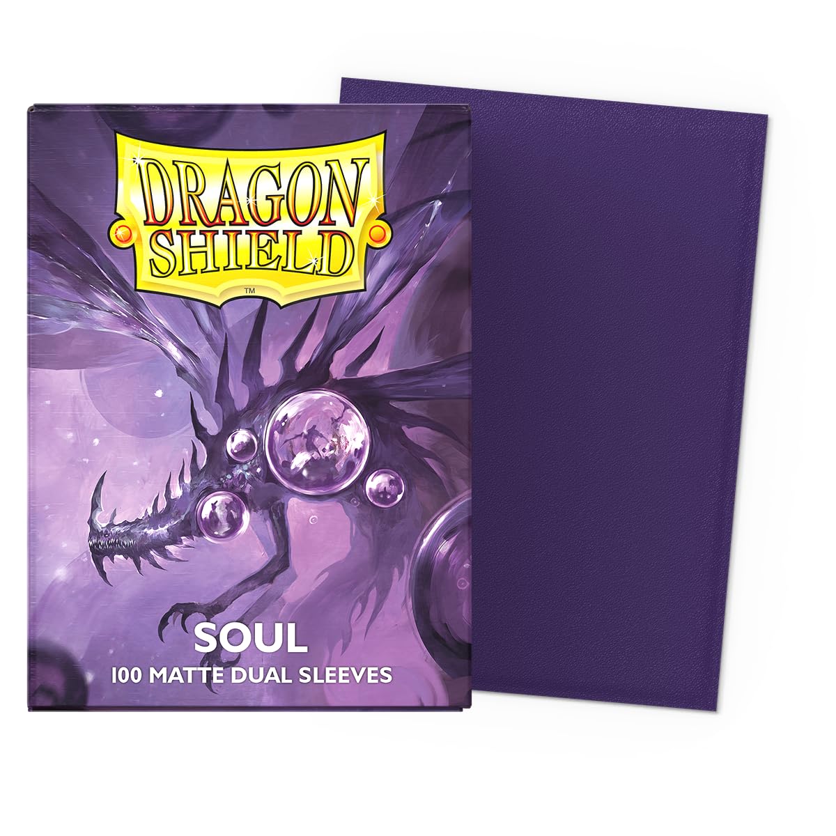 Dragon Shield | Perfect Fit & Soul Matte Dual Bundle | Double Sleeve Combo 2X 100 CT - Smooth & Tough Premium TCG Sleeves | Compatible with Pokemon, One Piece & Magic The Gathering - Image 5