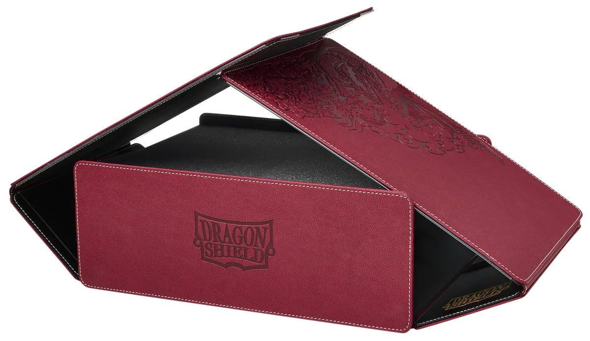 Dragon Shield RPG: Game Master Companion: Blood Red – Compatible with Official DND Spell Cards - 6 Foam Trays with Room for a Total of Over 40 Miniatures of Various Sizes - Image 3