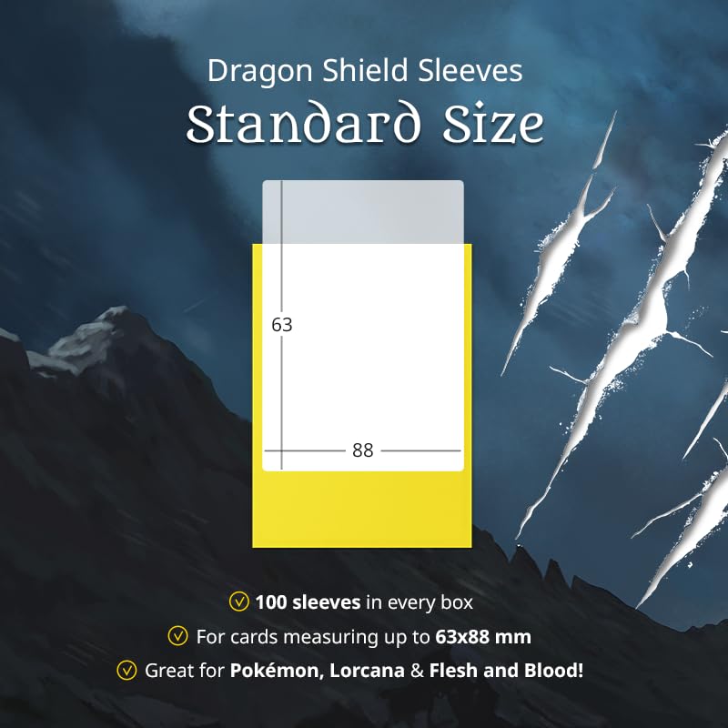 Dragon Shield | Perfect Fit & Power Matte Dual Bundle | Double Sleeve Combo 2X 100 CT - Smooth & Tough Premium TCG Sleeves | Compatible with Pokemon, One Piece & Magic The Gathering - Image 6